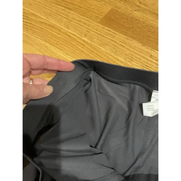 Alo Women's Gray Drawstring Waist Leggings Pants X-Large XL - Picture 6 of 10